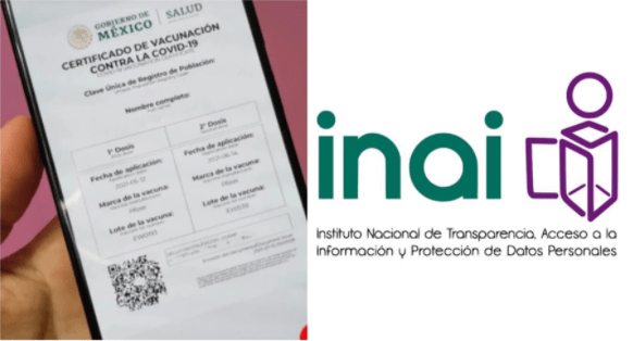 Cómo corregir el certificado de vacunación con apoyo del INAI